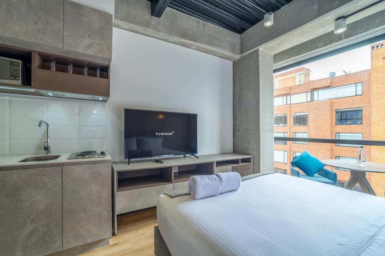 Cozy Loft In Parque Virrey Lägenhet Bogotá Exteriör bild
